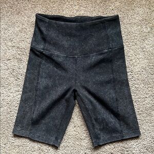 High-Waisted Black Women's Shorts